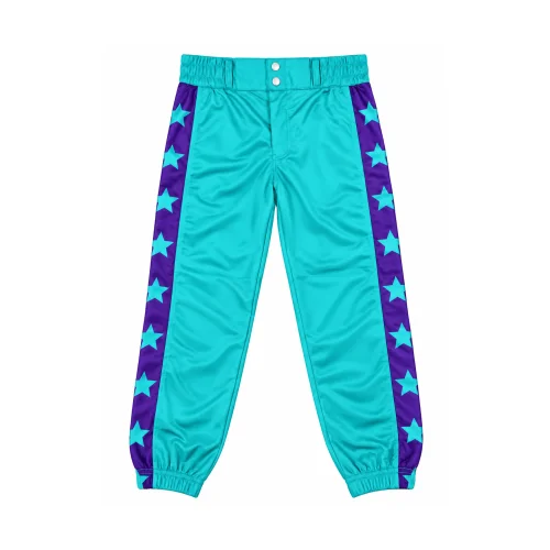 Custom Youth Baseball Pants in vibrant colors with star design SI-SW-230