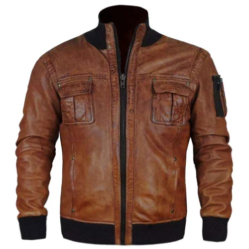 Custom Bomber Jacket – OEM apparel by SAMPRO SI-FW-117