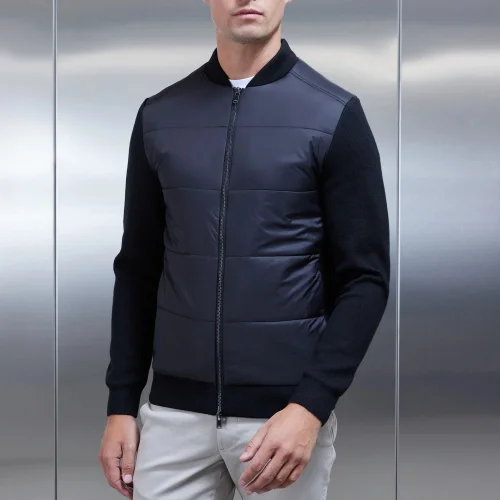 Custom Bomber Jacket – OEM apparel by SAMPRO SI-FW-108