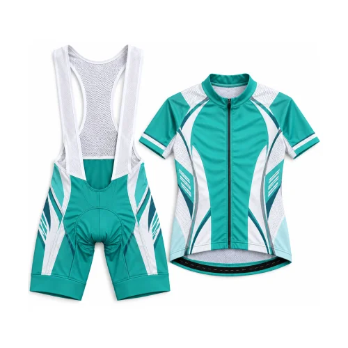 Men's Cycling Performance Set featuring jersey and bib shorts SI-AW-282