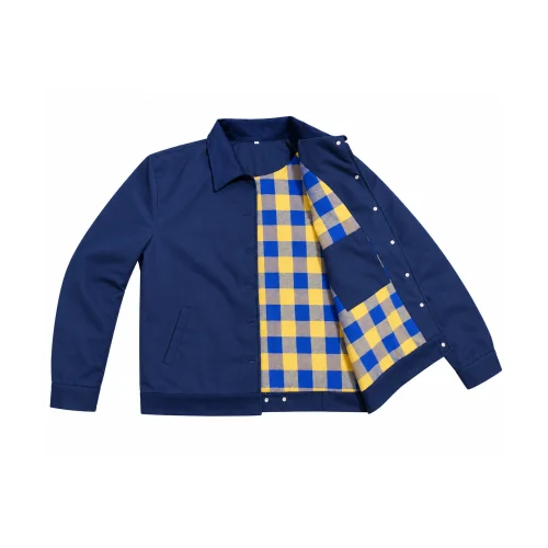 Men's Utility Winter Jacket with plaid lining SI-FW-195